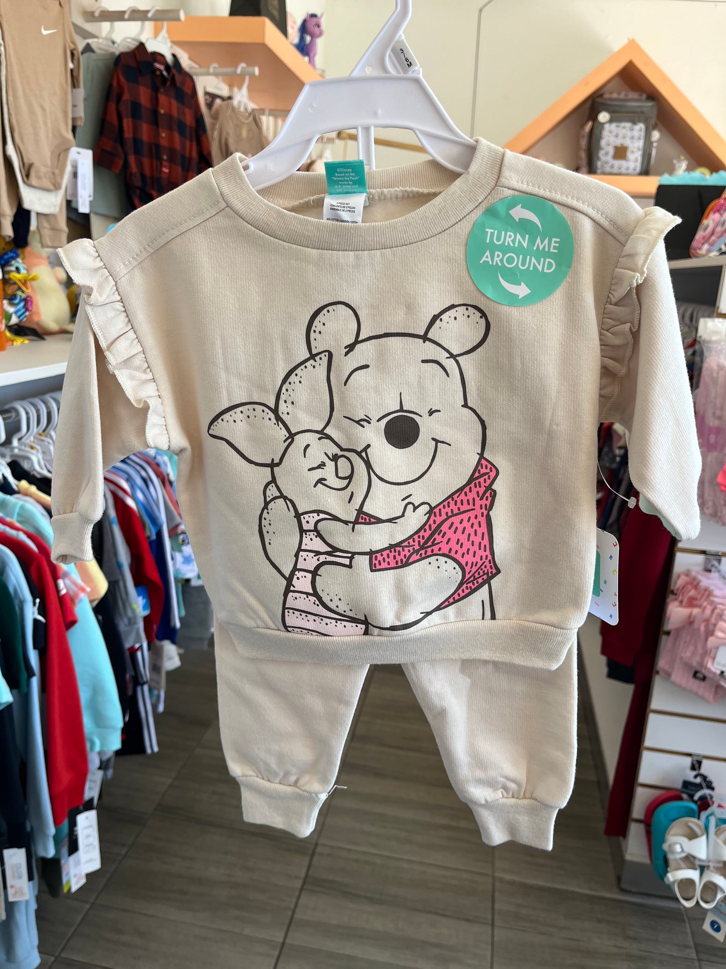 Conjunto 2 piezas Winnie pooh para bebé
