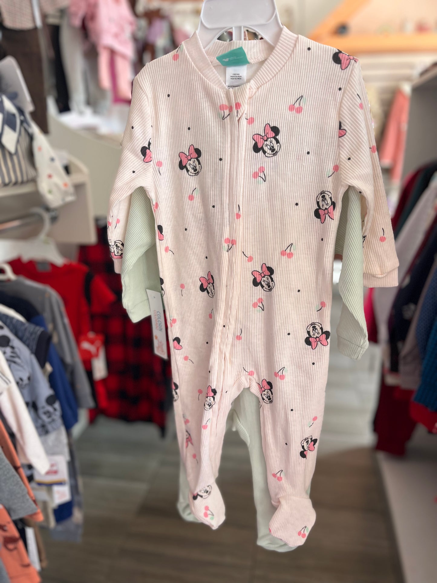 Dúo de mamelucos Minnie para bebé