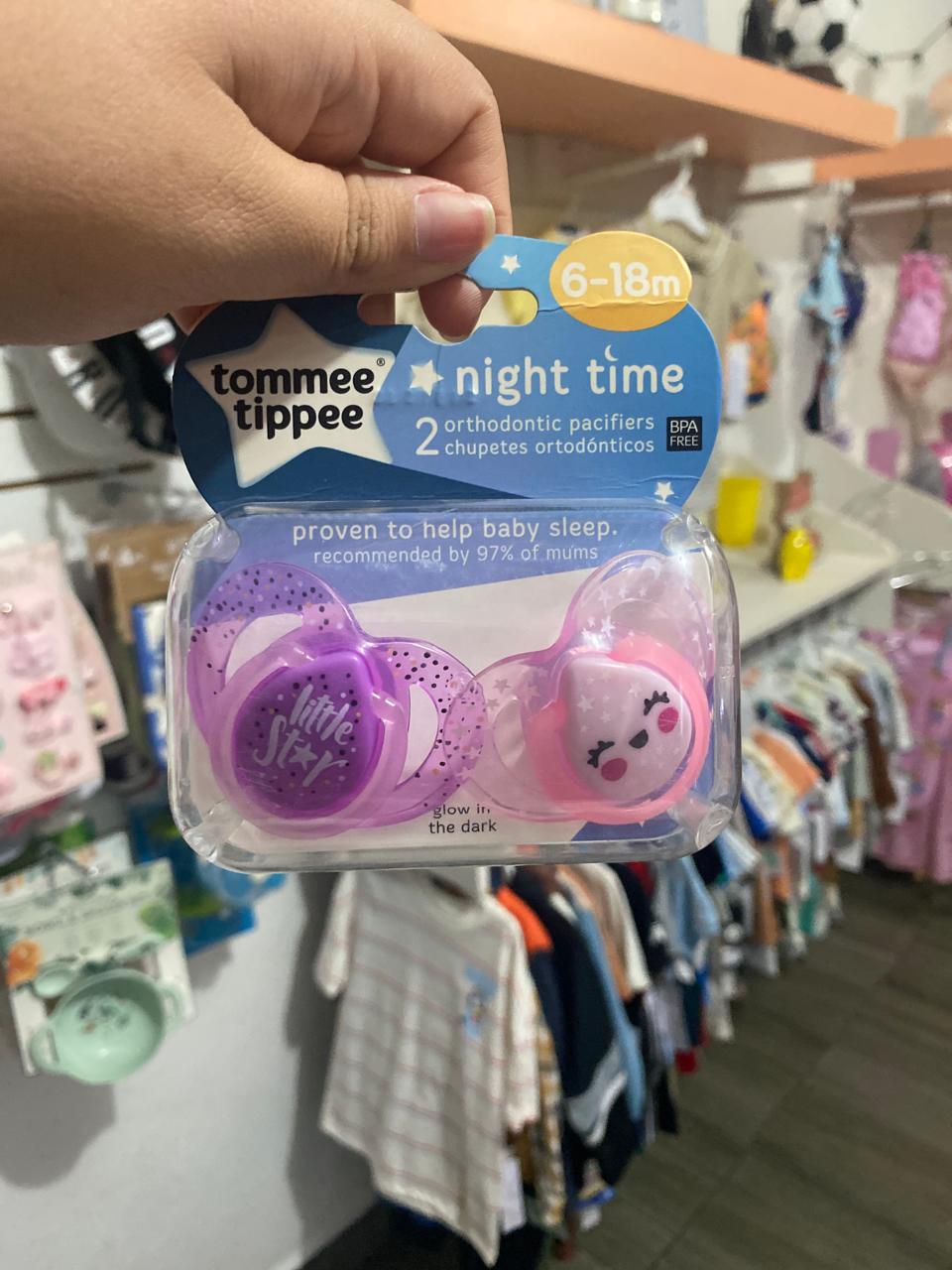 Chupones Tommee Tippee para niña