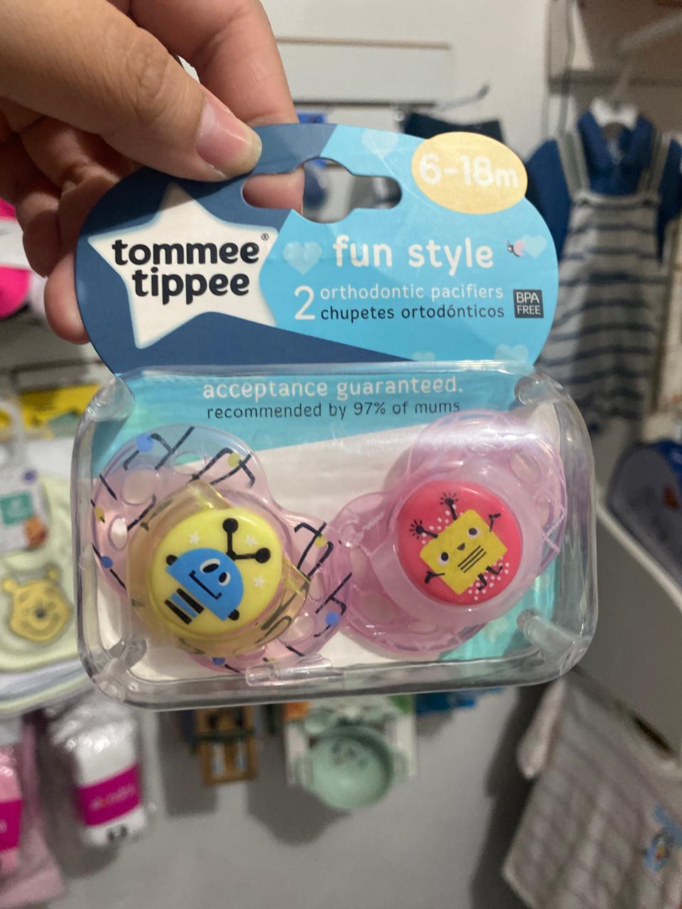 Chupones Tommee Tippee para niña