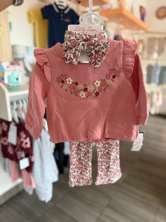Conjunto con tiara para niña
