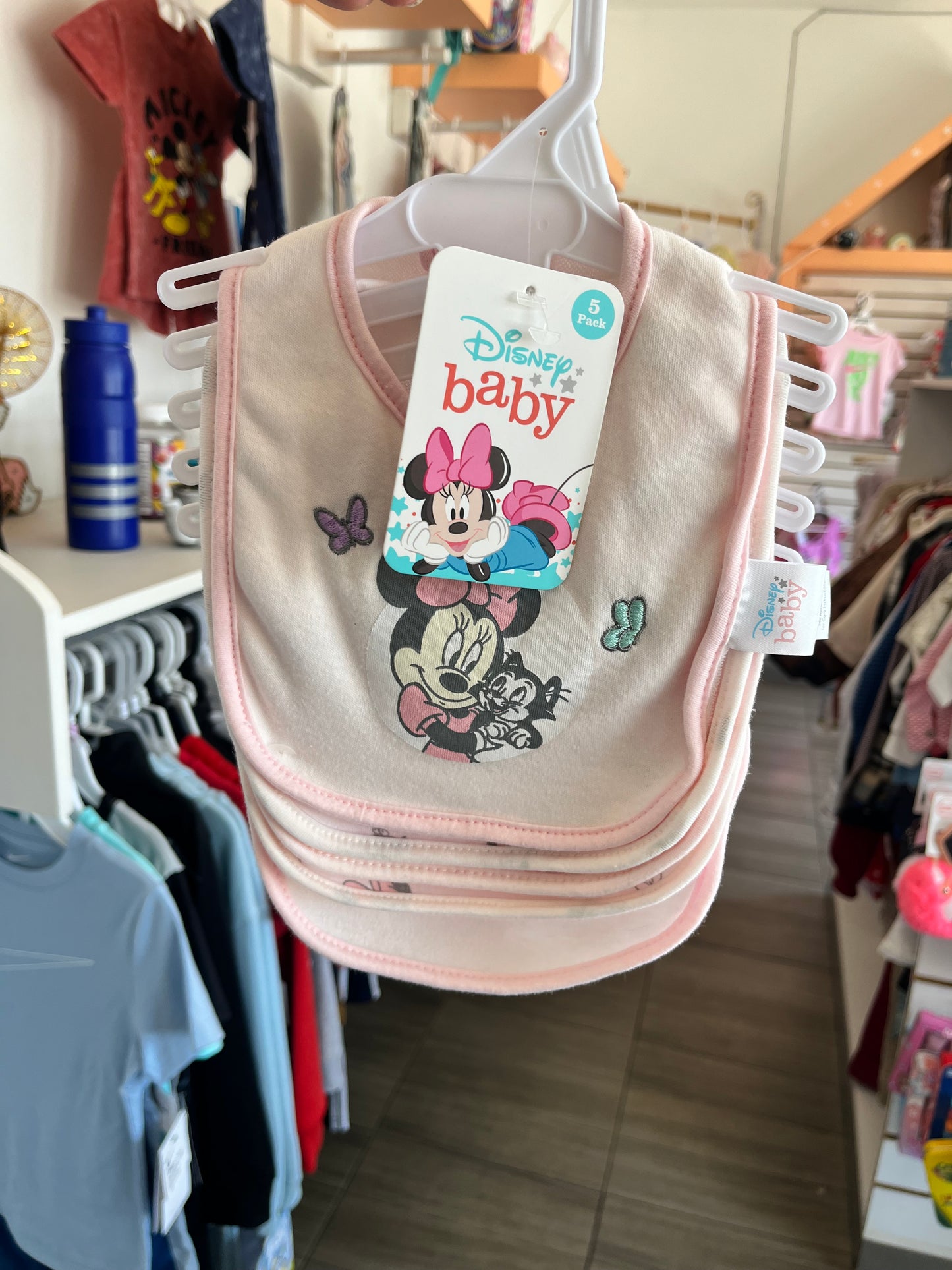 Set de baberos Minnie para bebé