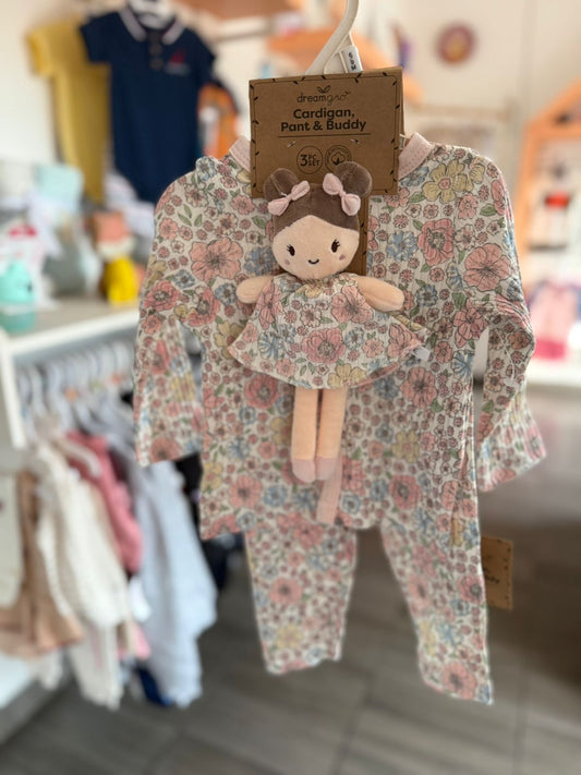 Conjunto con muñeca para bebé