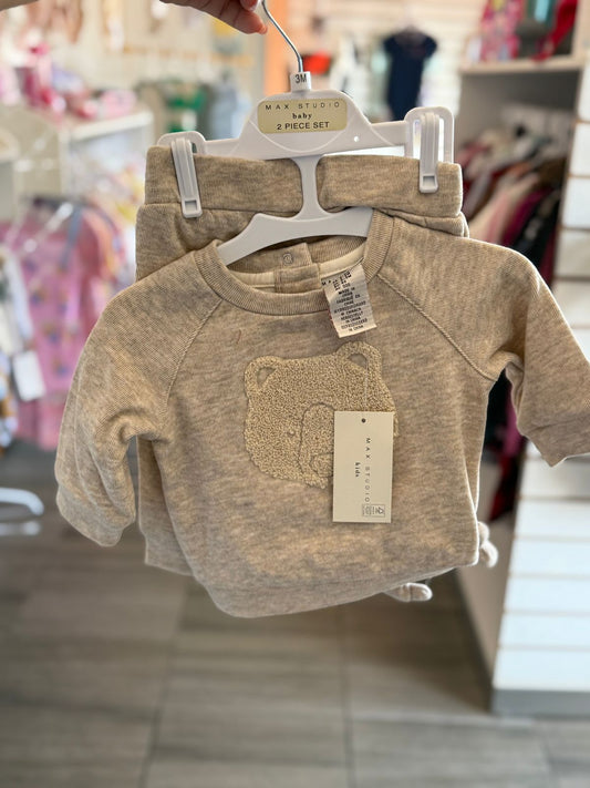 Conjunto pans con peluche para bebé