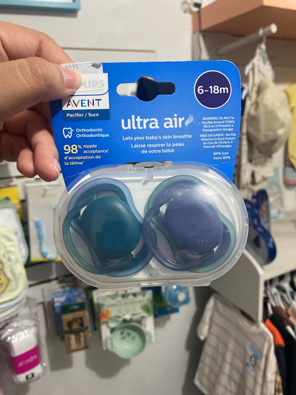 Chupones Avent para niño