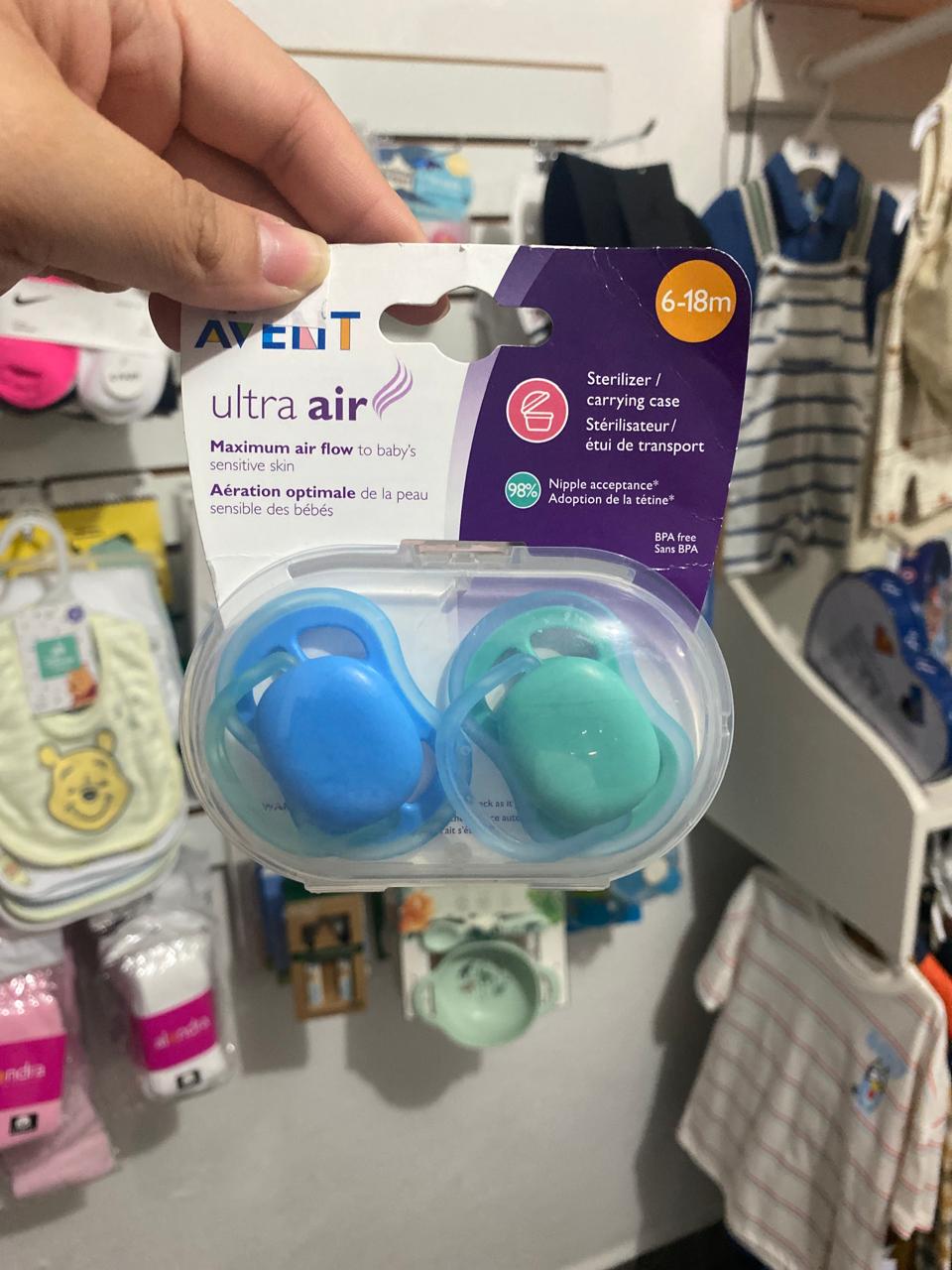 Chupones Avent para niño
