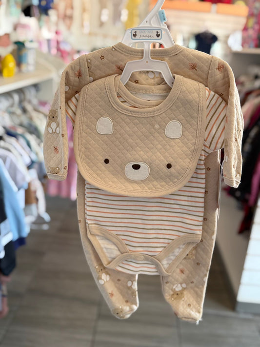 Set con mameluco para bebé
