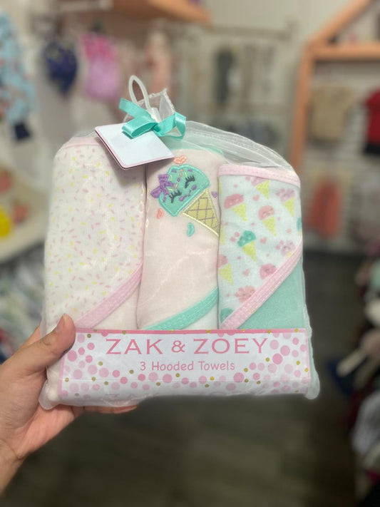 Set de toallas para niña